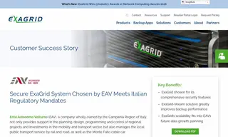 Preview of the Ente Autonomo Volturno (eav) Case Study