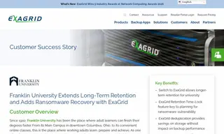 Preview of the Franklin University Case Study