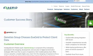 Preview of the Genetsis Group Case Study