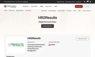 Preview of the HR²Results Case Study