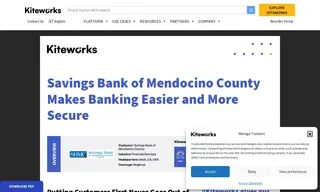 Preview of the Savings Bank of Mendocino County Case Study