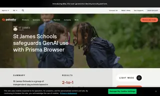 Preview of the St James Schools Case Study