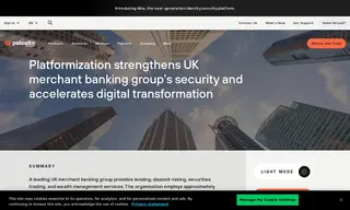 Preview of the UK Merchant Banking Group Case Study