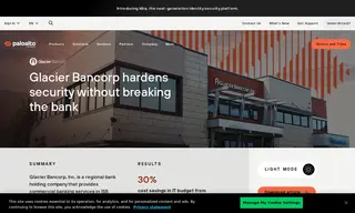 Preview of the Glacier Bancorp Case Study