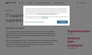 Preview of the Medium Superannuation Company Case Study