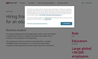 Preview of the Education Organisation Case Study