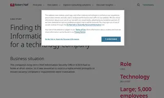 Preview of the Technology Company (Large; 5,000 Employees) Case Study