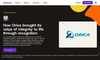 Preview of the Orica Case Study