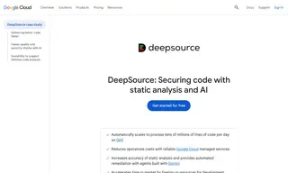 Preview of the DeepSource Case Study