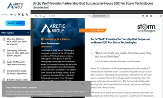 Preview of the Storm Technologies Case Study