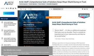 Preview of the Meyer Shank Racing Case Study