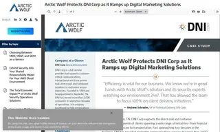 Preview of the DNI Corp Case Study