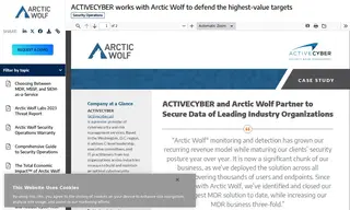 Preview of the ACTIVECYBER Case Study